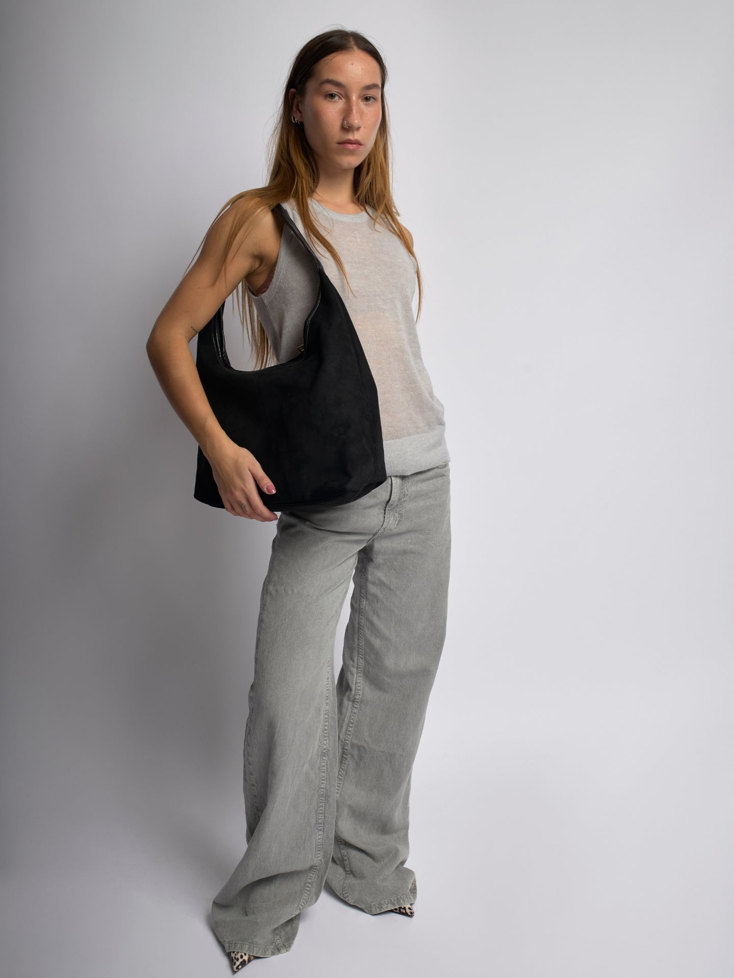 Jady | Borsa a Spalla in Suede