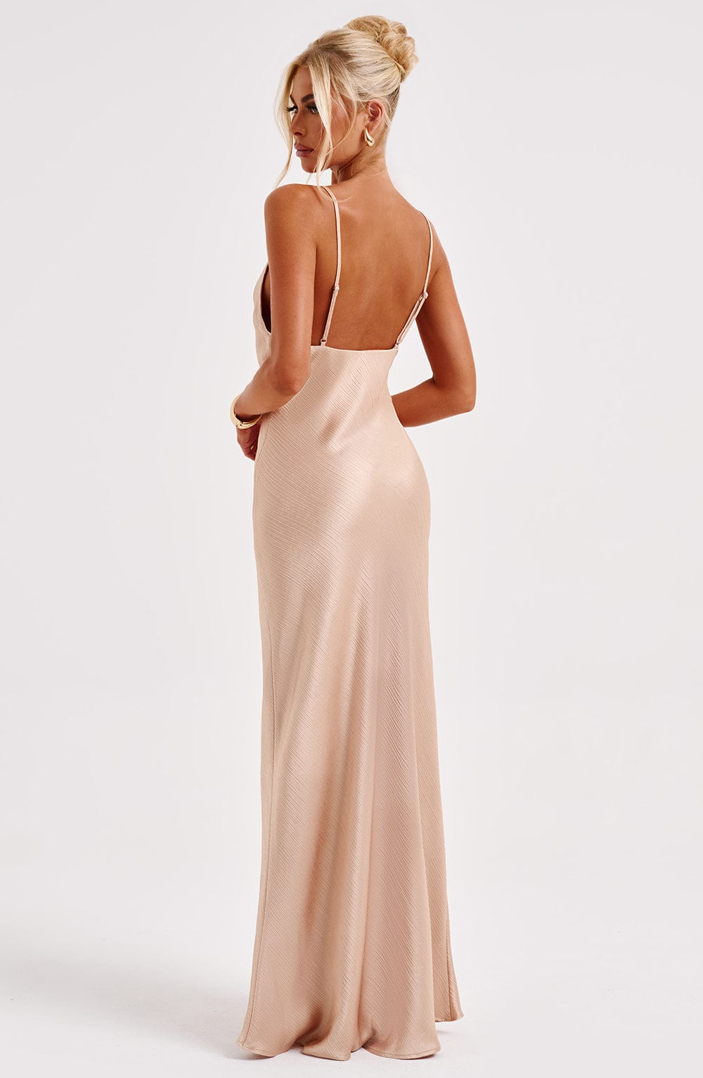 Abito Maxi Anja - Champagne