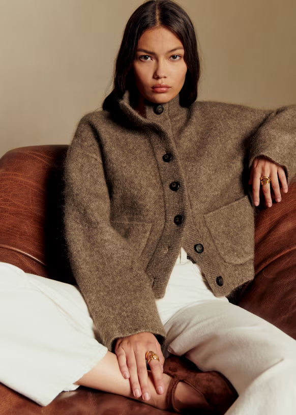 Thaís | Cardigan in Lana e Mohair