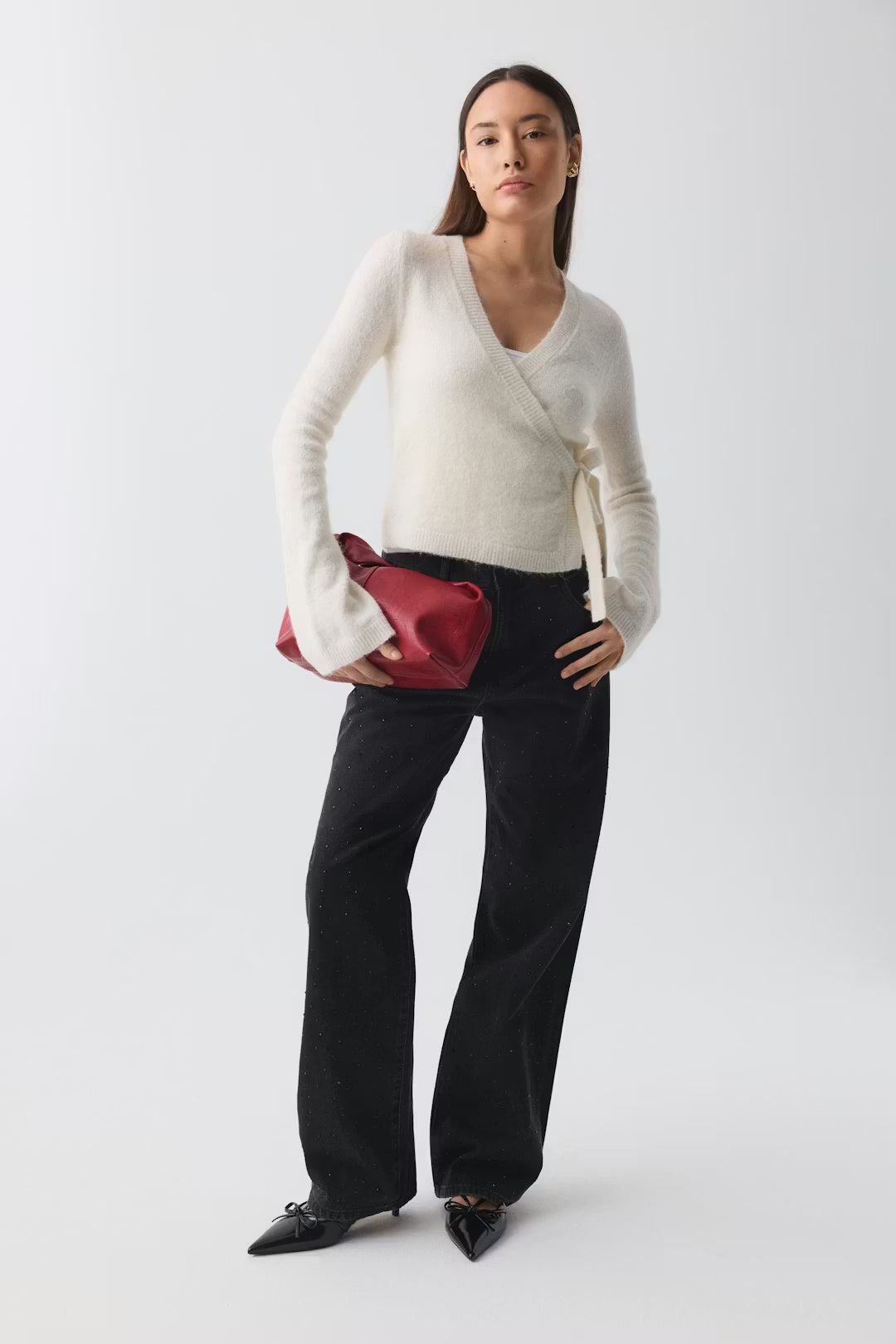 Abito Lia | Cardigan Avvolgente in Maglia