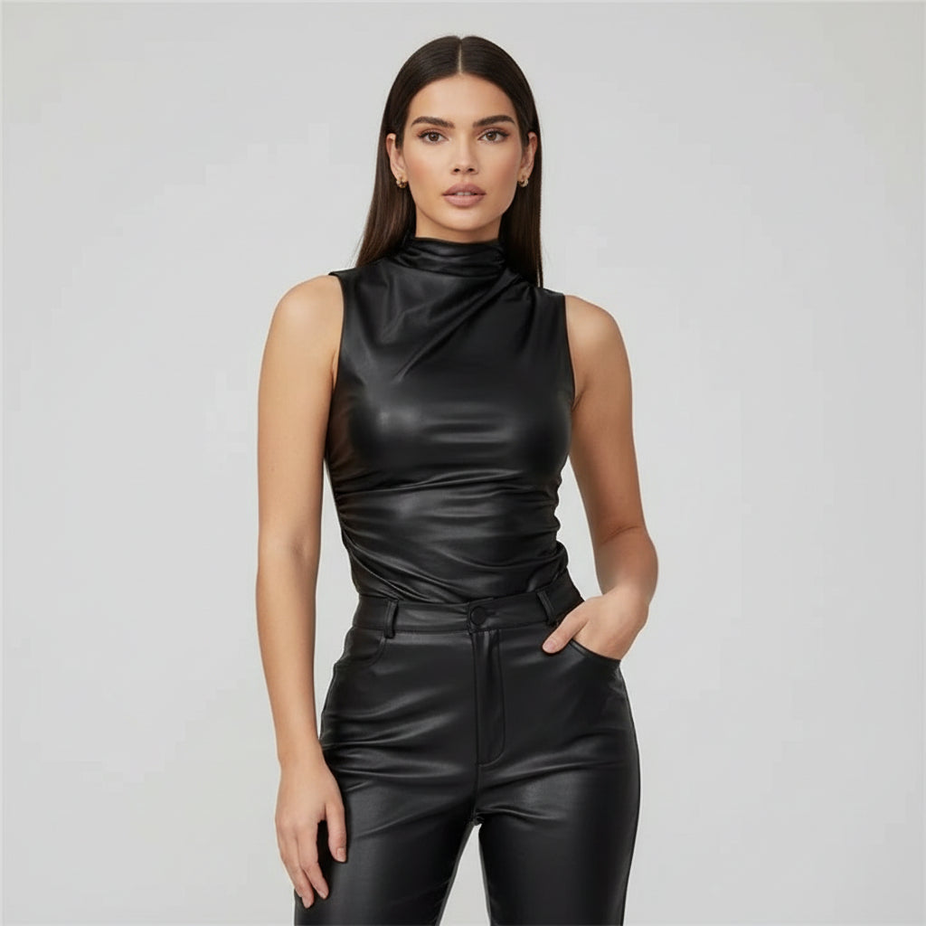 STELLA | TOP BURGUNDY