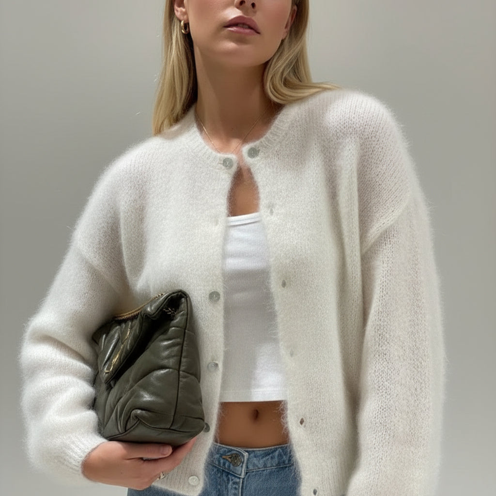 Lana | Cardigan in Mohair