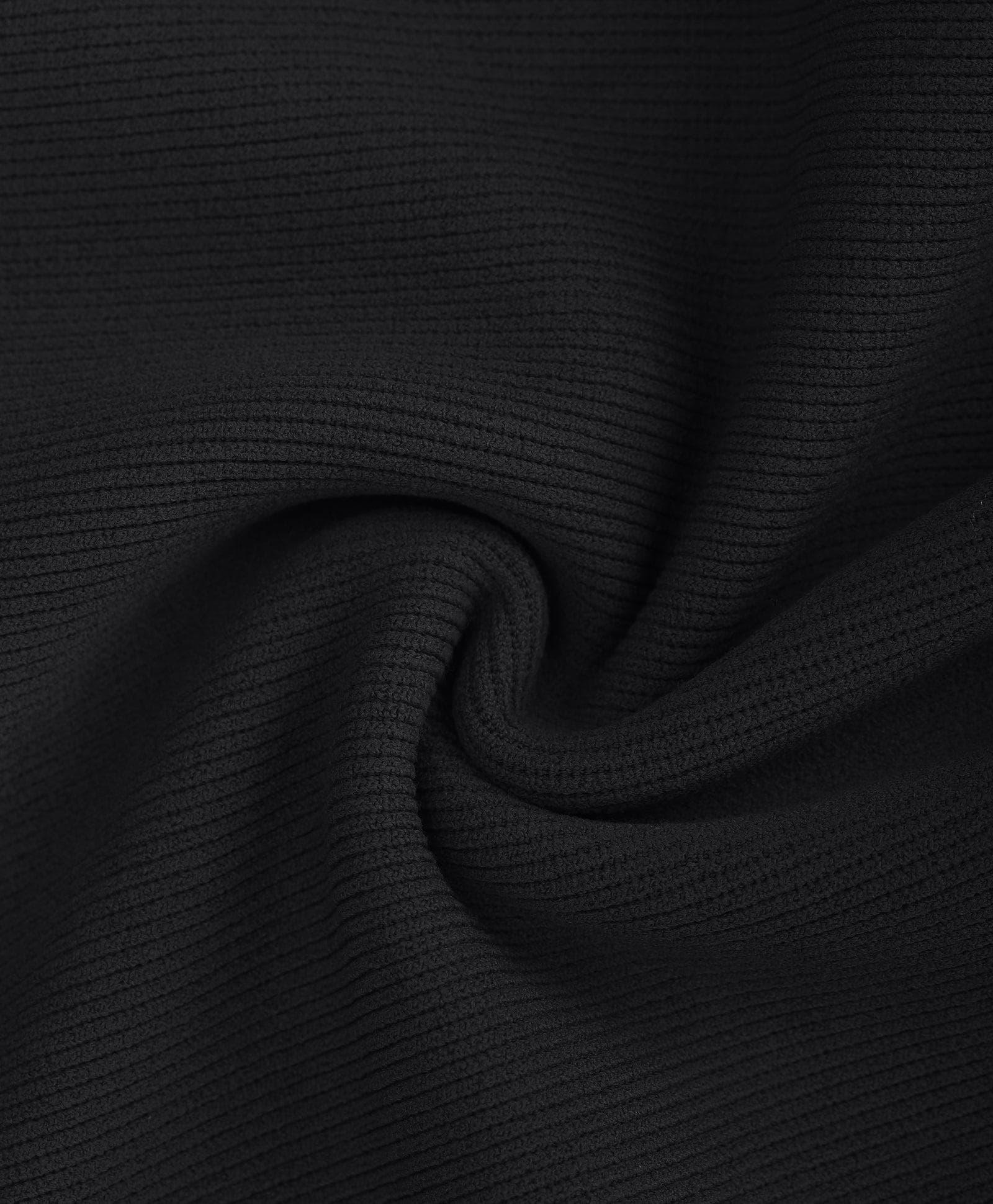 Tuta senza cuciture con scollo quadrato e maniche lunghe