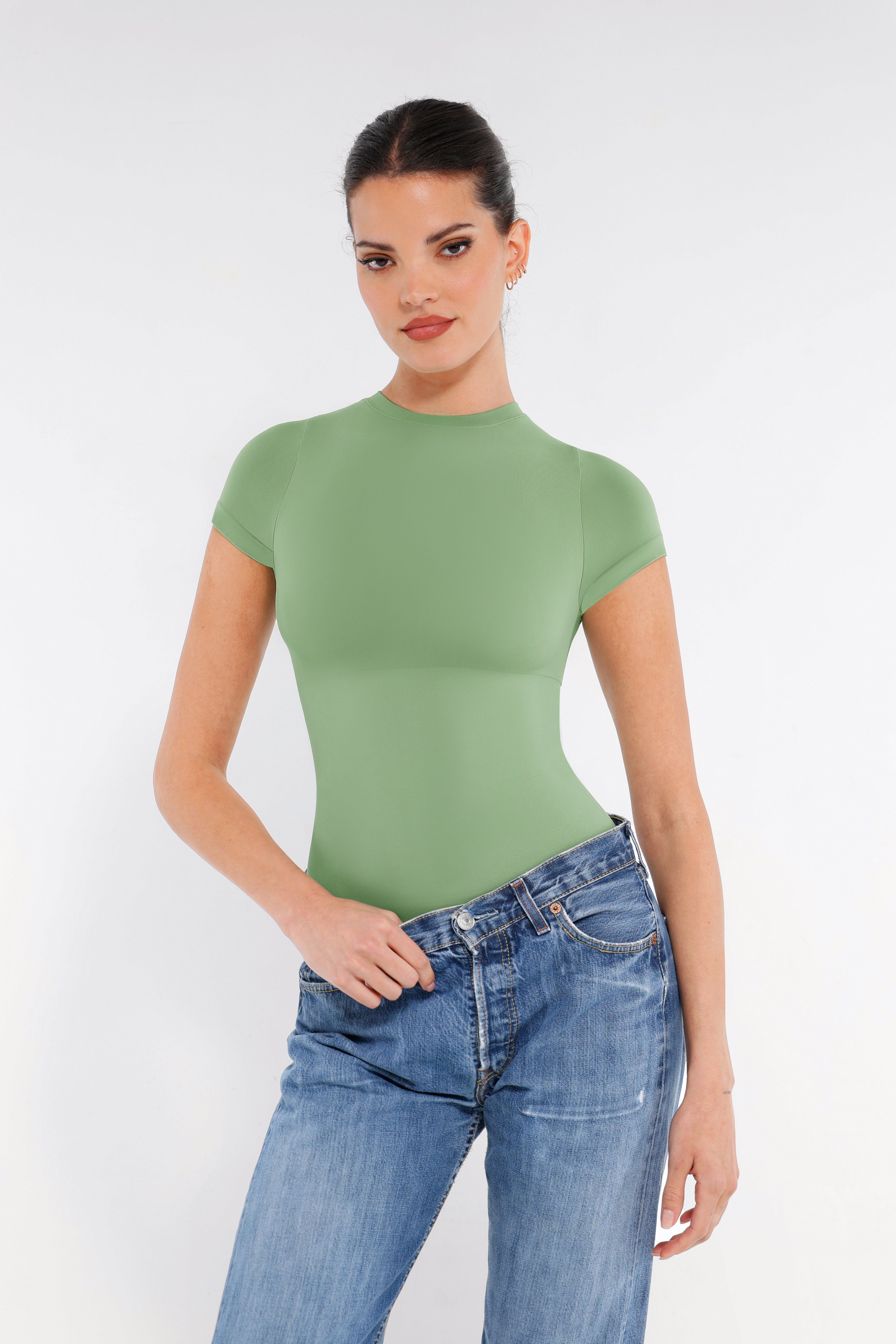 Body senza cuciture aderente