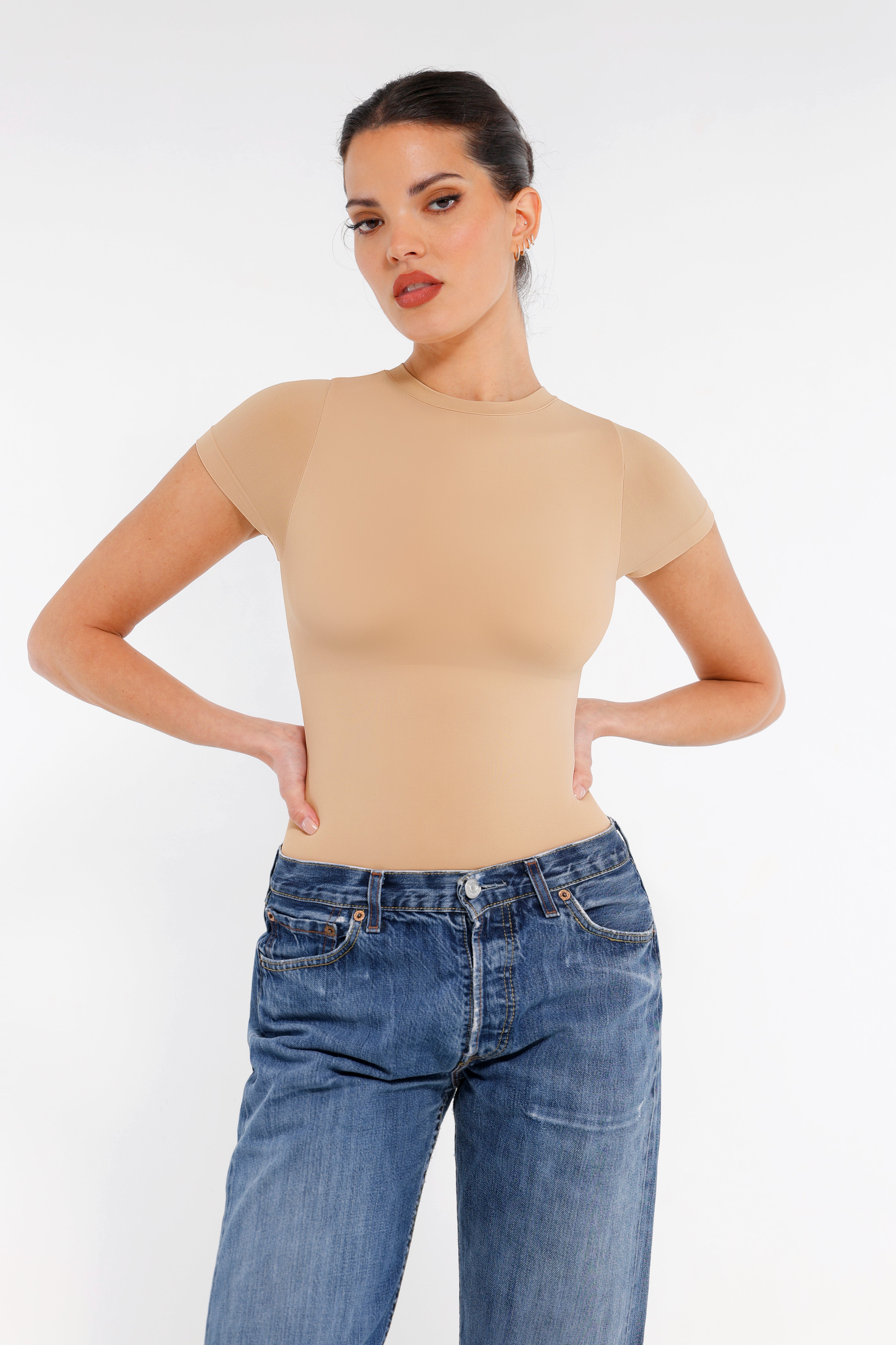 Body senza cuciture aderente