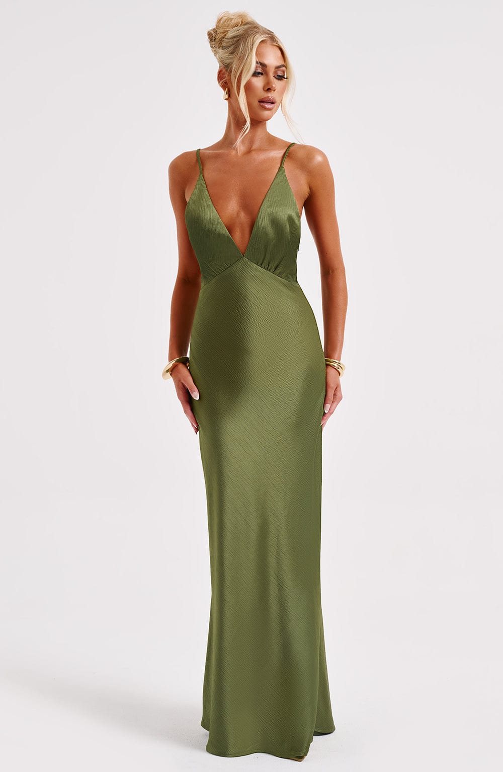Abito Maxi Anja - Khaki