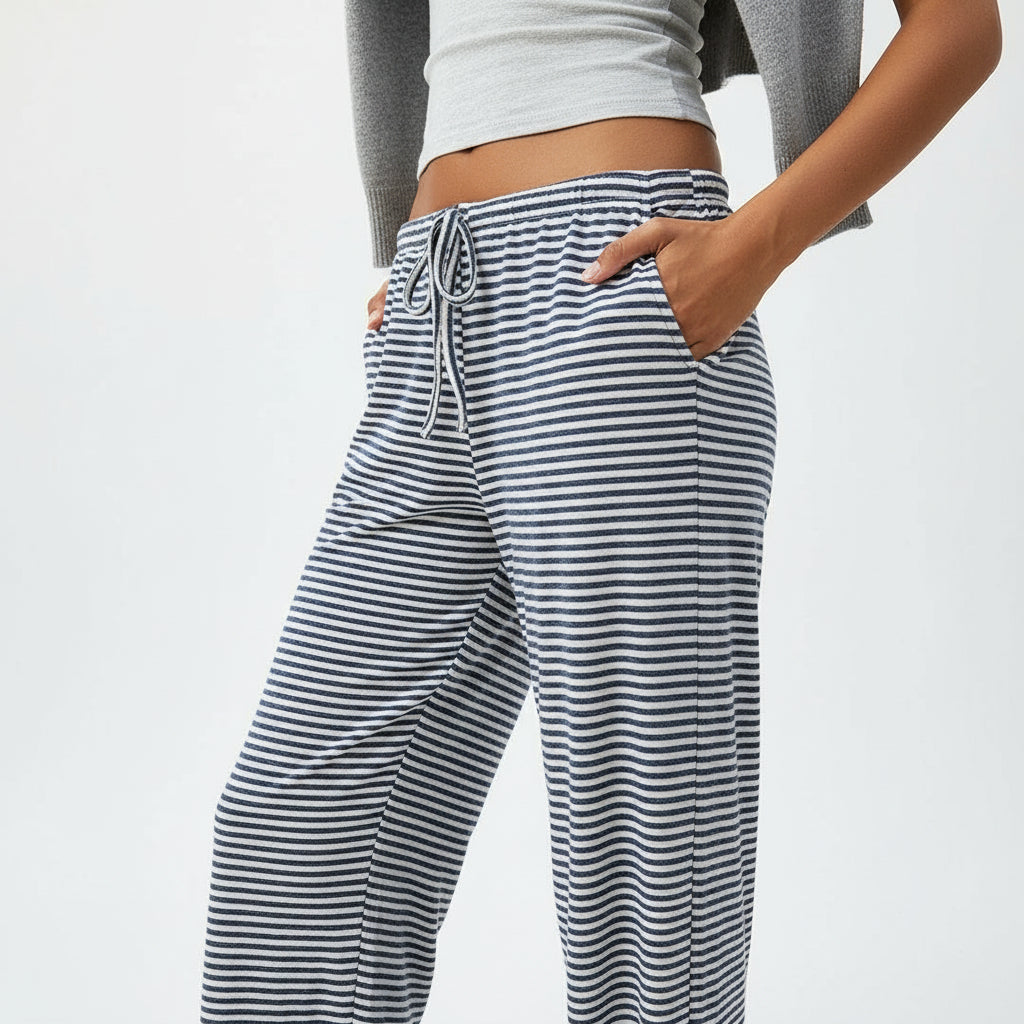 Aurora | Pantaloni a righe